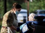 Armed forces Vaccination Quick Response Force visits Broughton House Salford